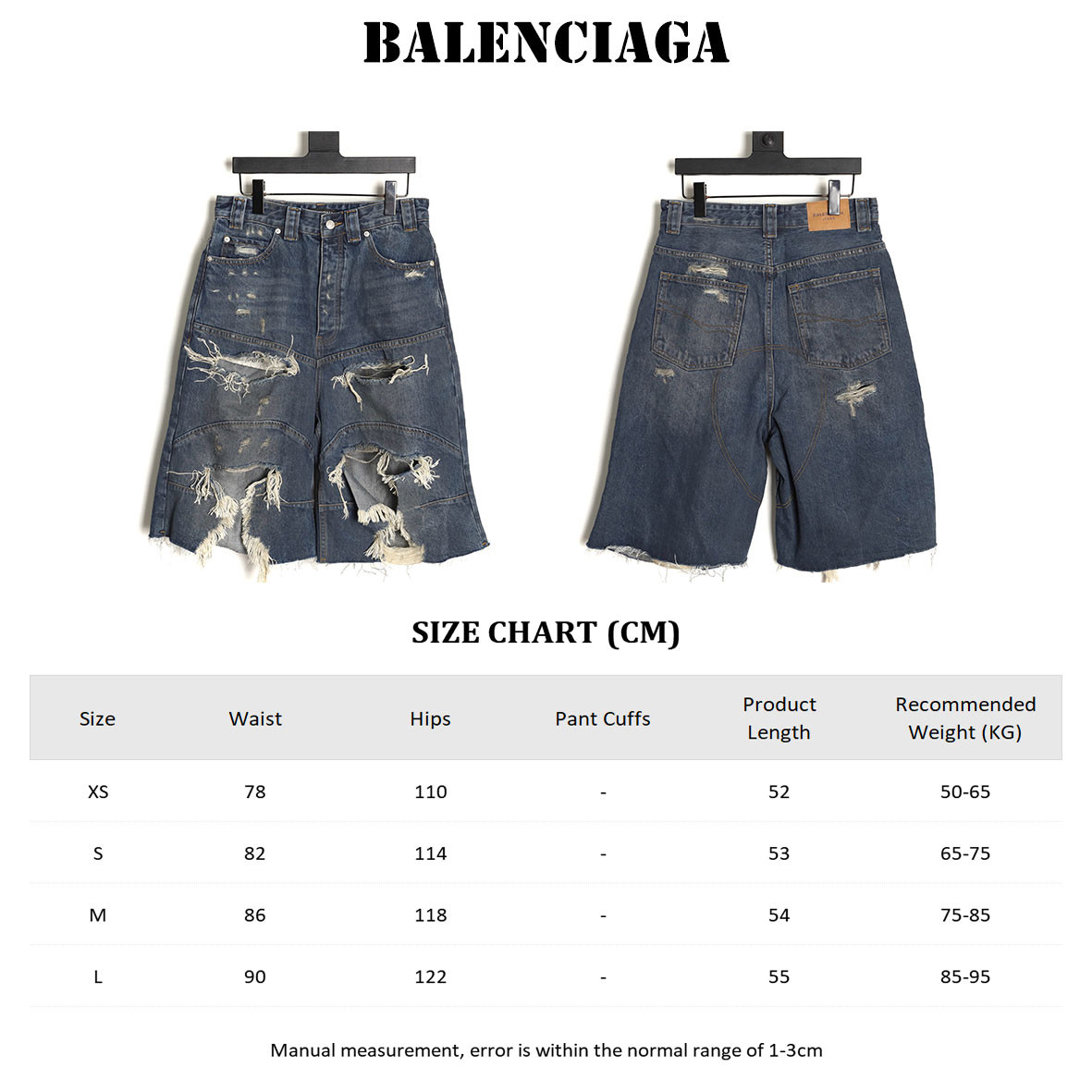 Ba*len*cia*ga shorts