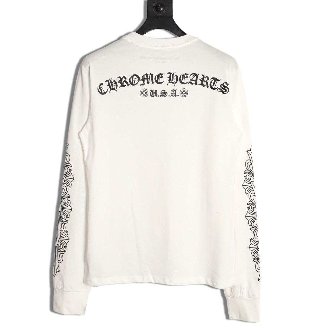 Ch**me He**ts 25fw long-sleeved t-shirt