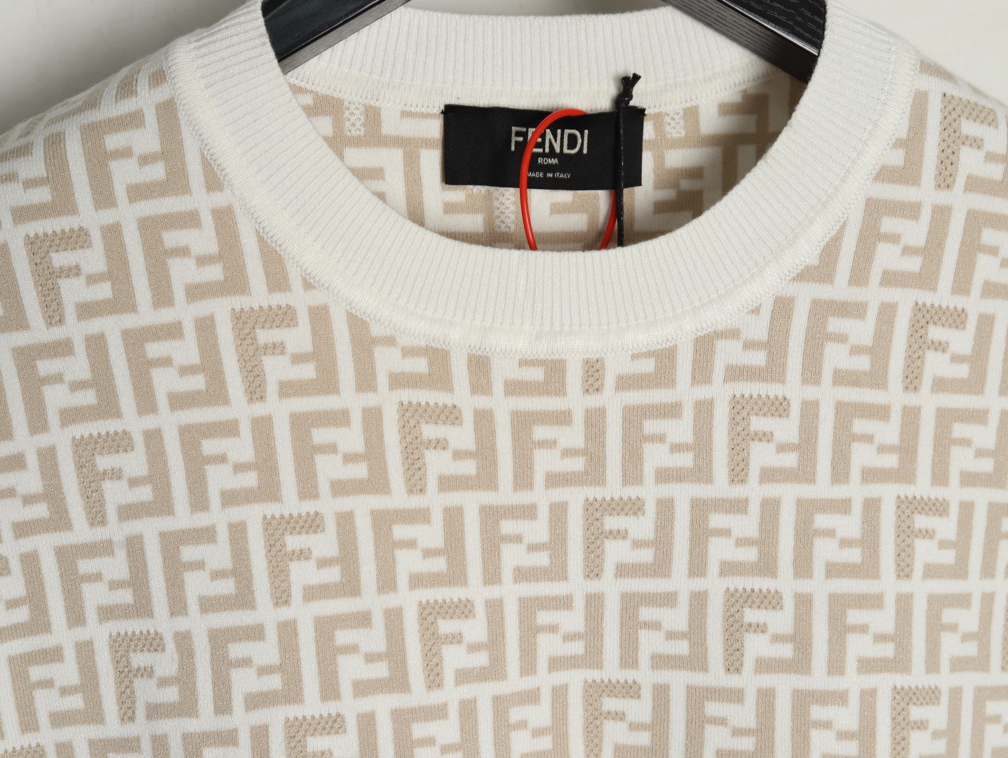 F**di fd knitting short-sleeved