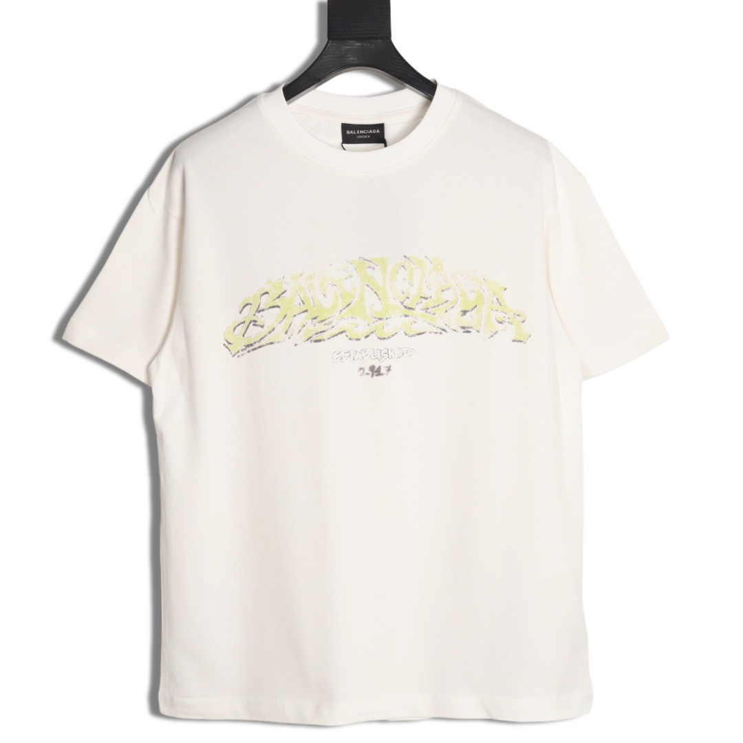 Ba*len*cia*ga 25ss short-sleeved t-shirt