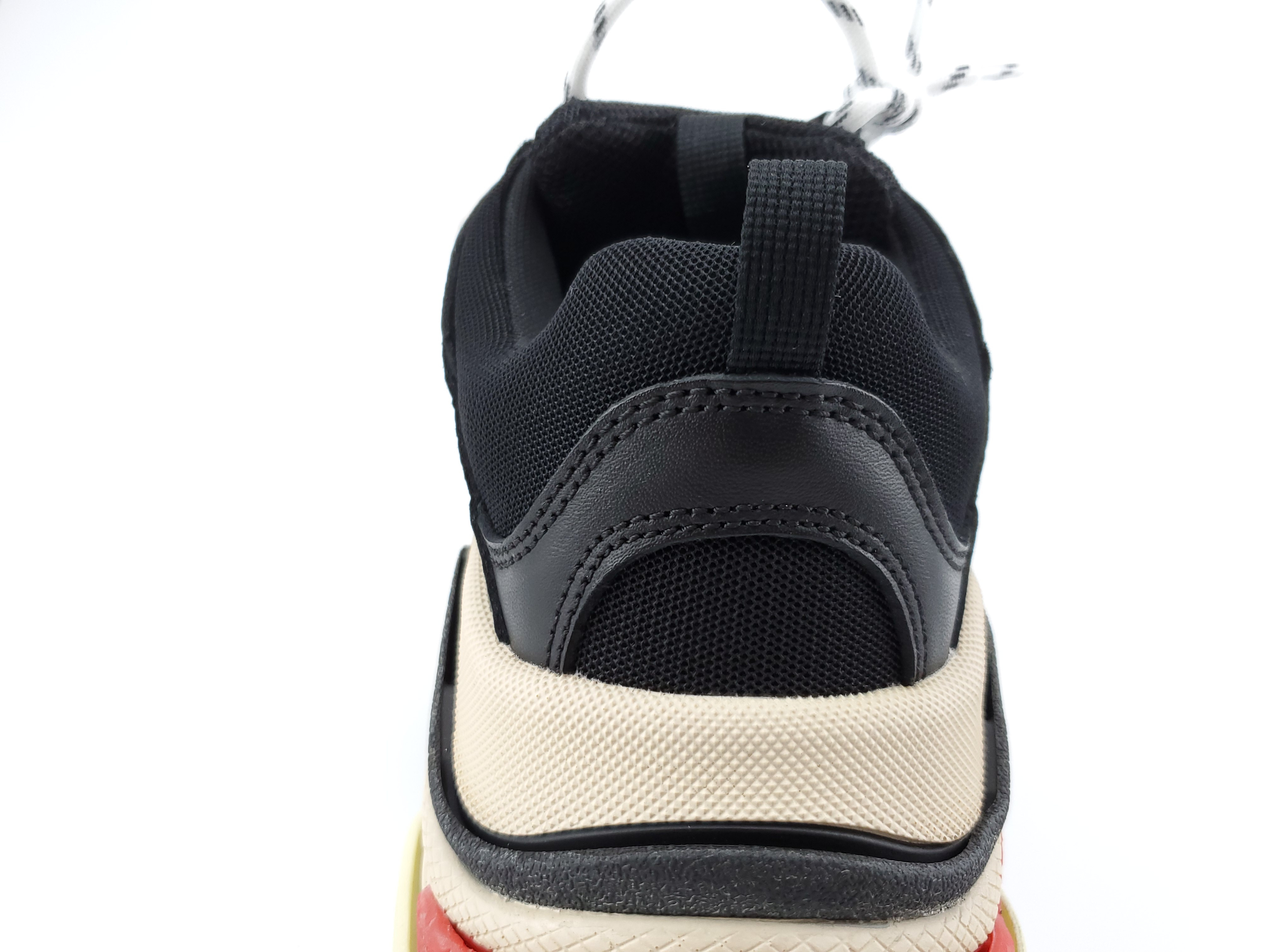 Balenciga Triple S Black White Red (2018 Reissue)