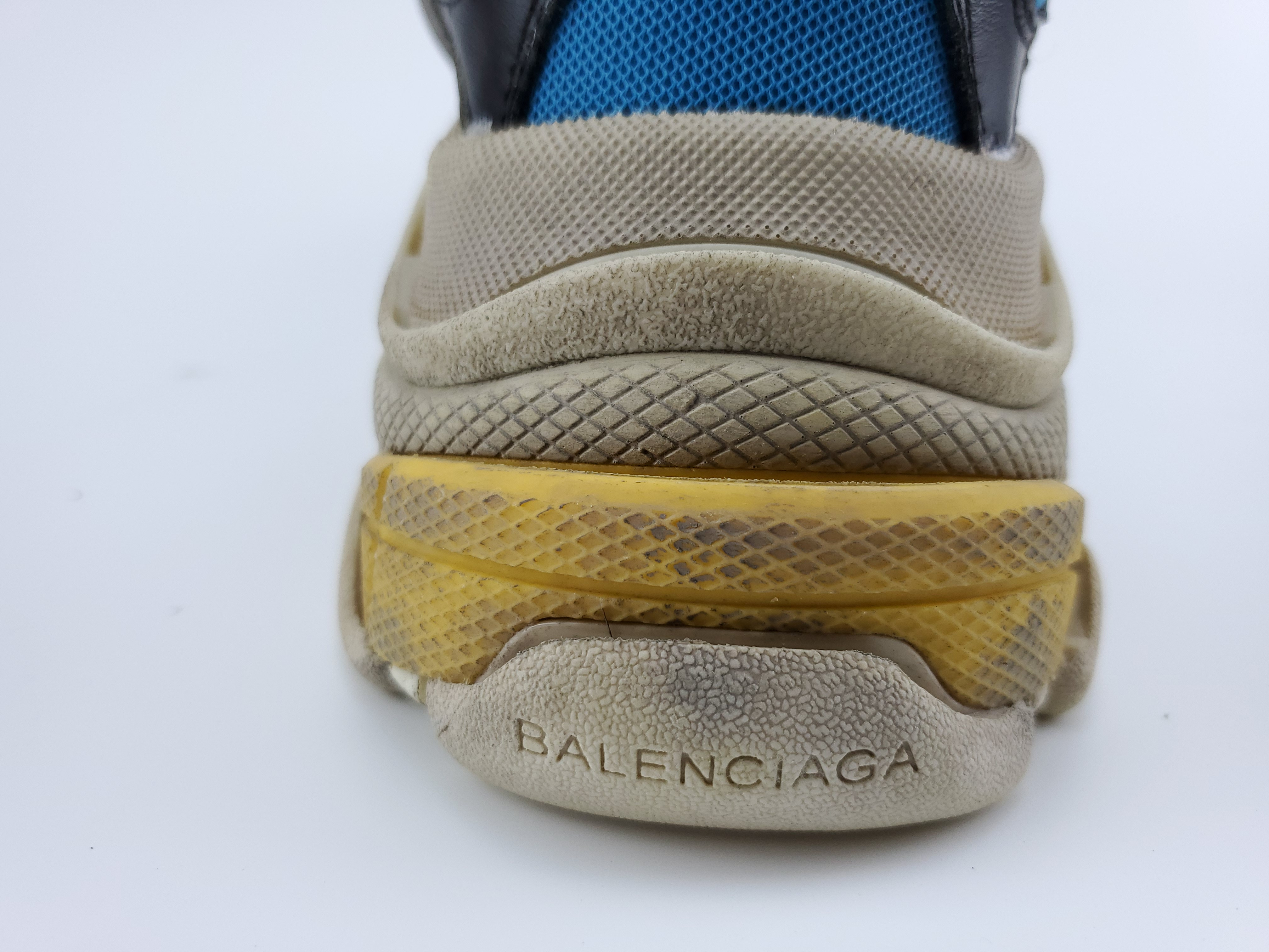 Balenciga Triple S Grey Red Blue (2018 Reissue)
