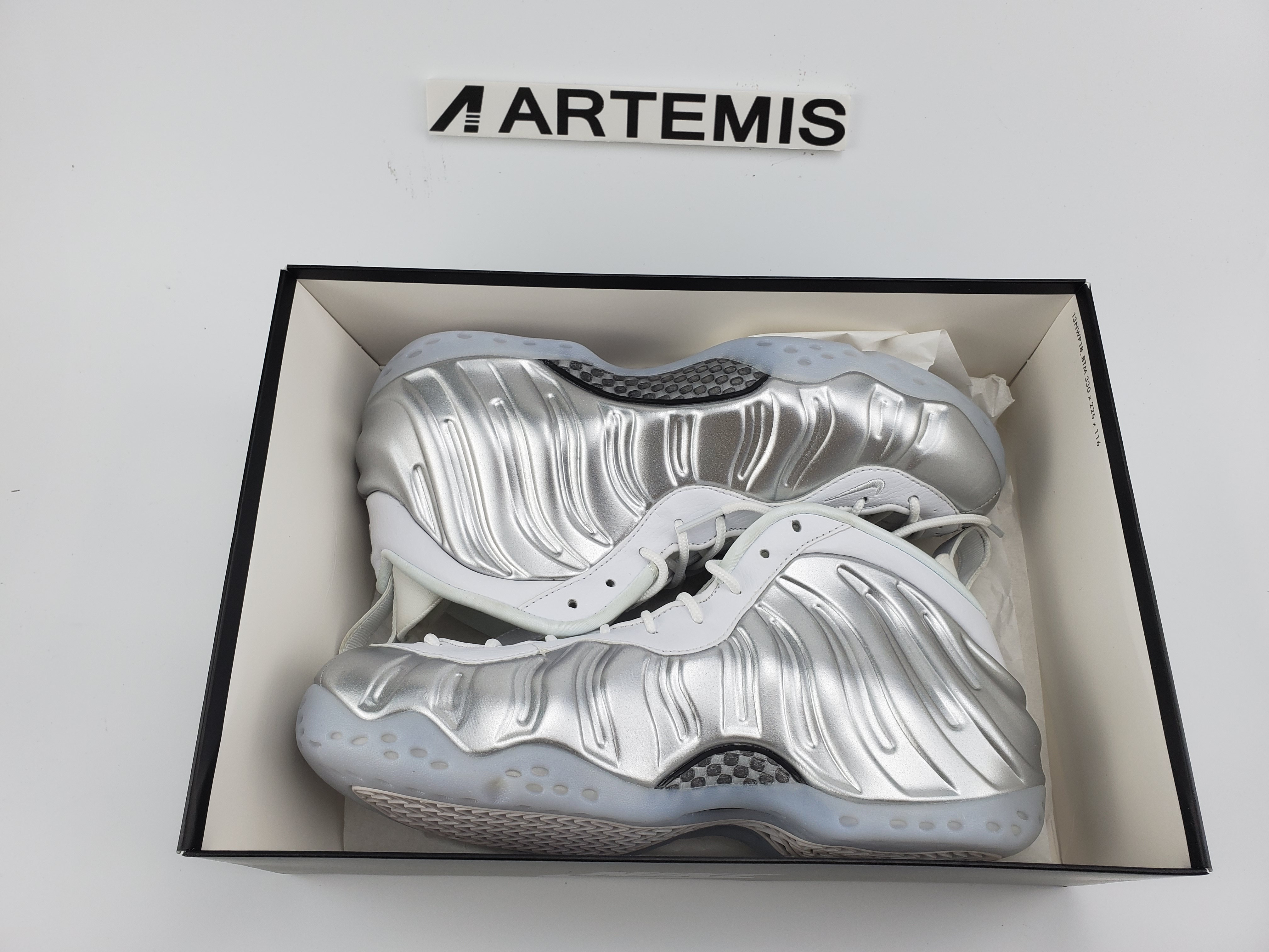 Air Foamposite One Chrome White