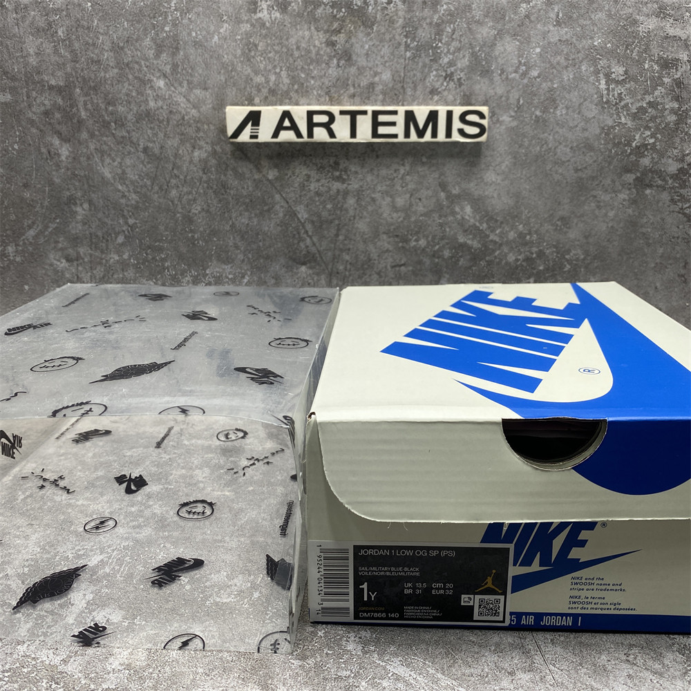 Nike Fragment Design x Travis Scott x Air Jordan 1 Retro Low PS