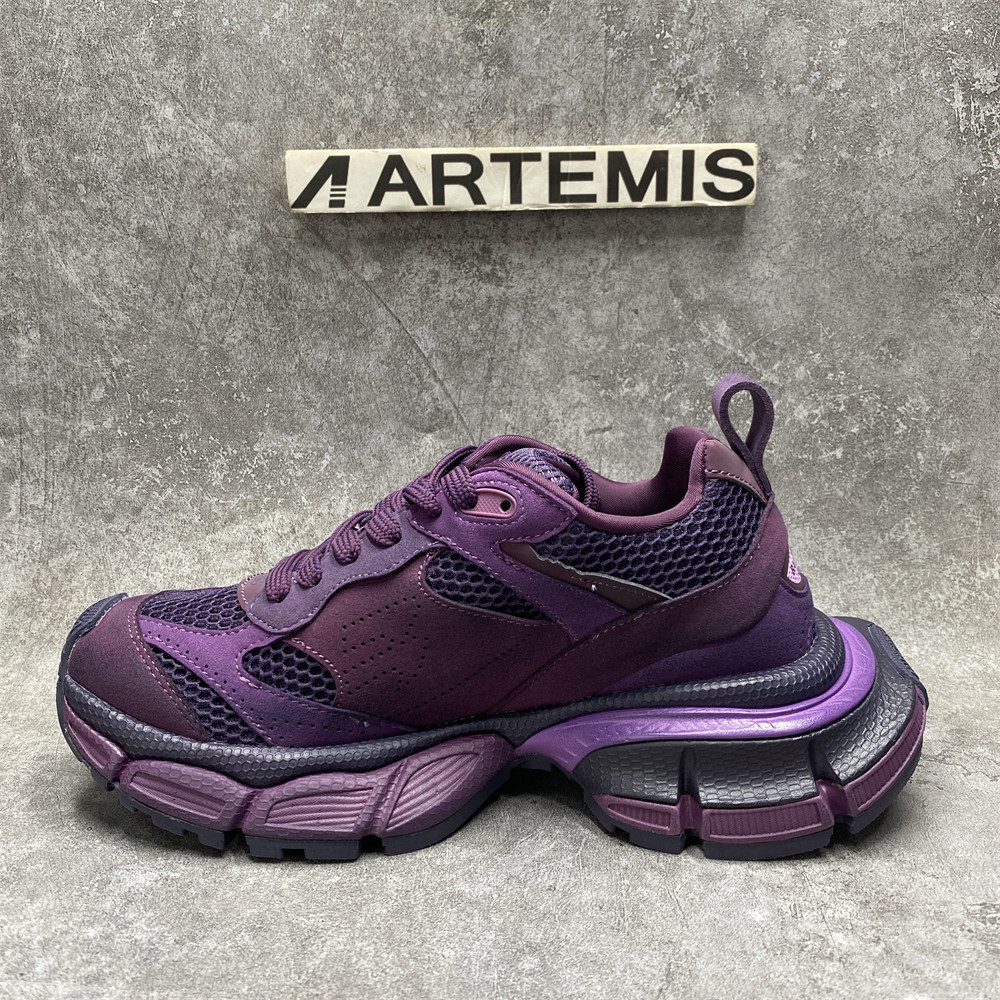 Balenciga 3XL Suede Purple