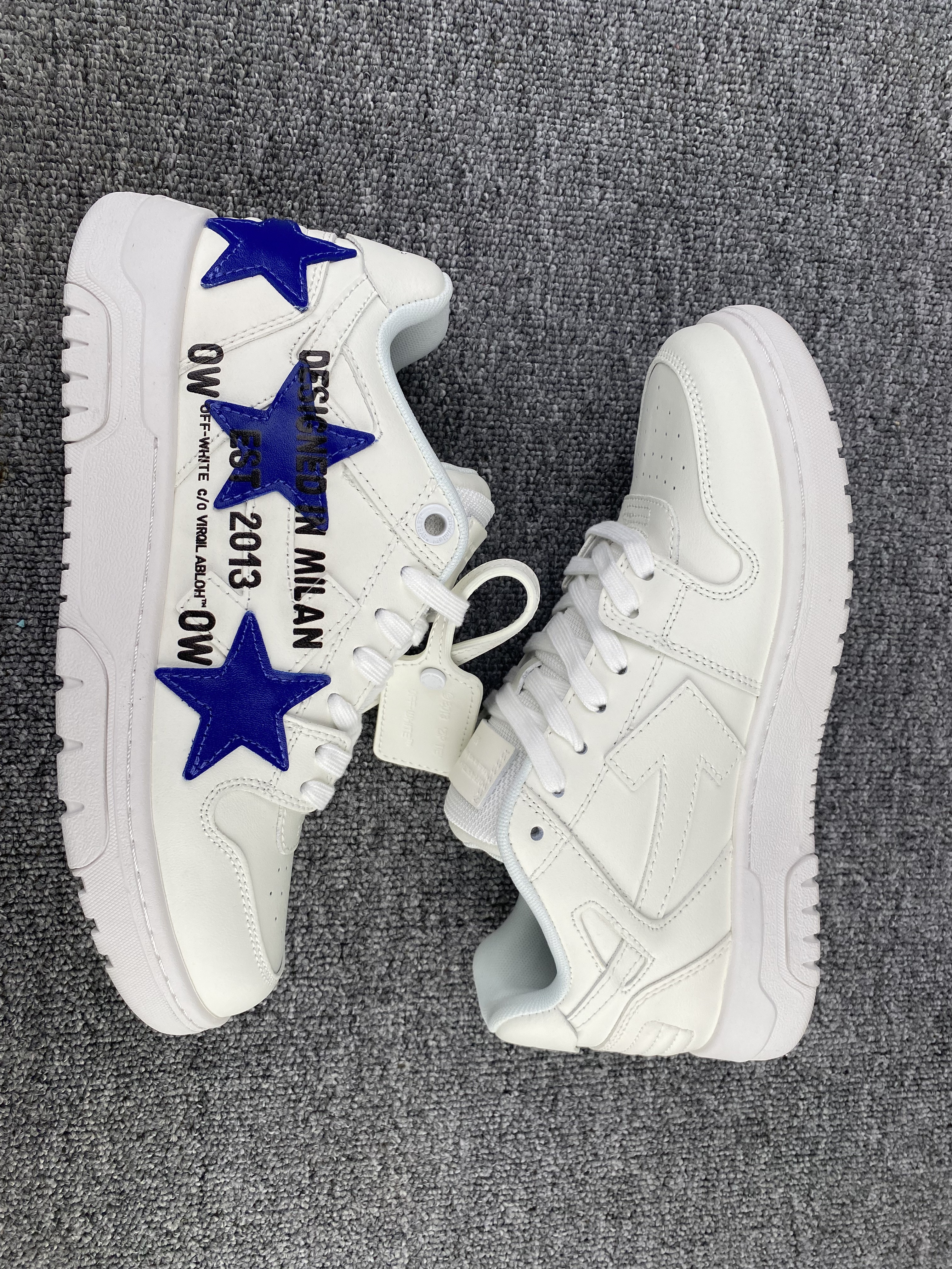 UA OFF-WHITE Out Of Office OOO Low Tops