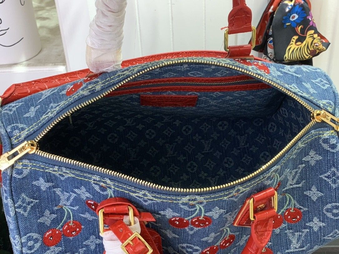 LV x TM Speedy Soft Bandoulière 30 N87627 21x17x30cm