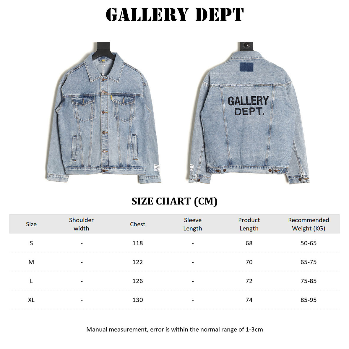 Gallery Dept 22Fw Denim Coats