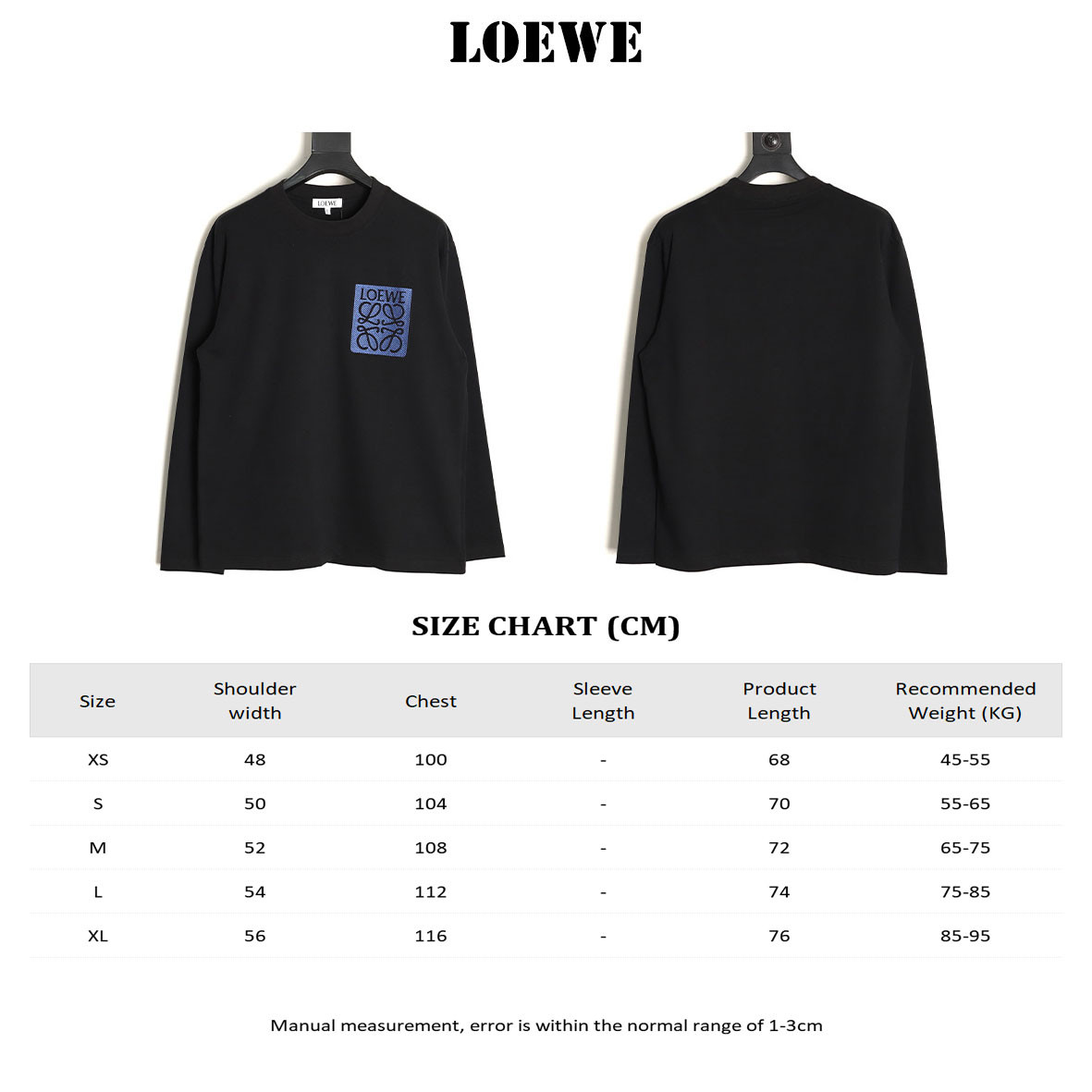 L0ew* long-sleeved t-shirt