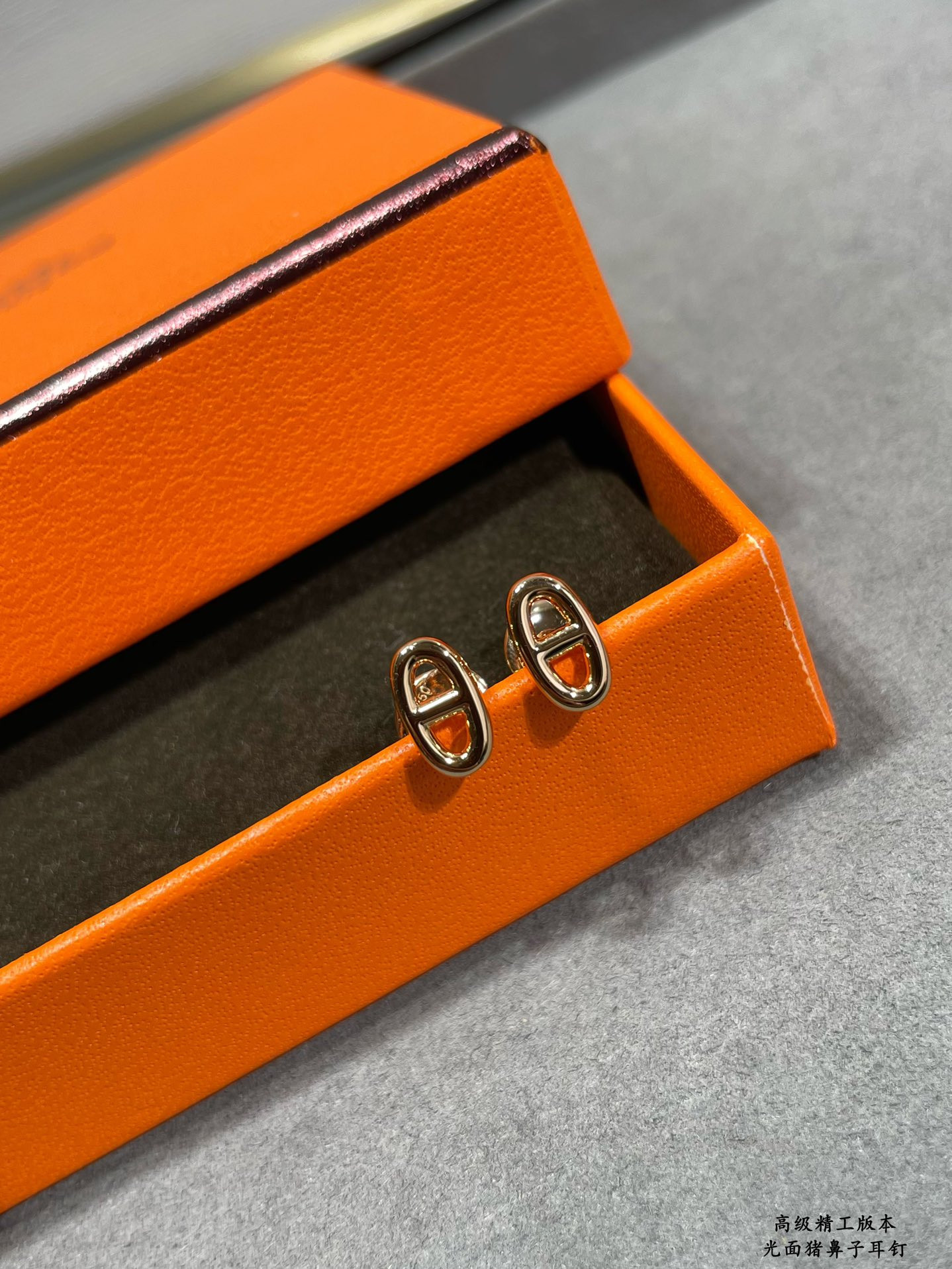 Hermès Pig nose stud Earrings