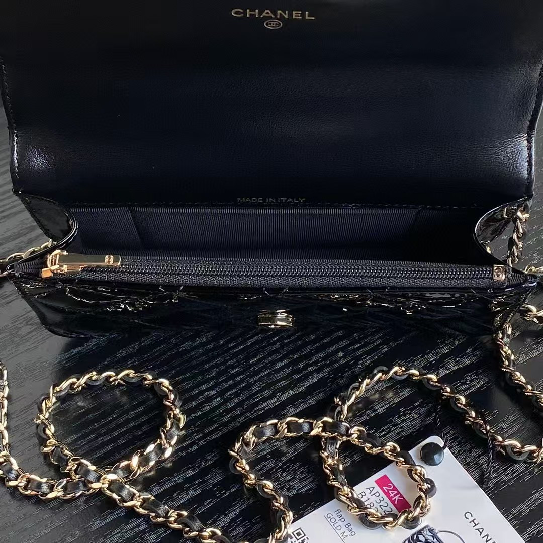 Ch*el mini classic handbag with top handle 20x12x6cm