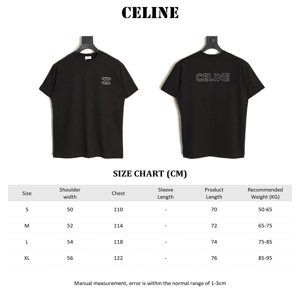 Ce**e 25ss short-sleeved t-shirt