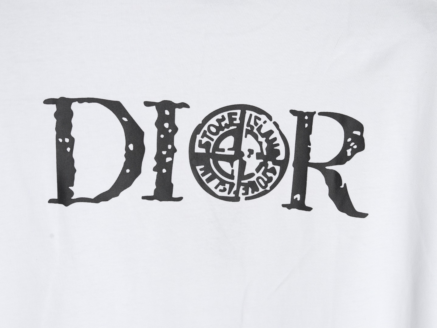 D*or x stone island 25ss short-sleeved t-shirt