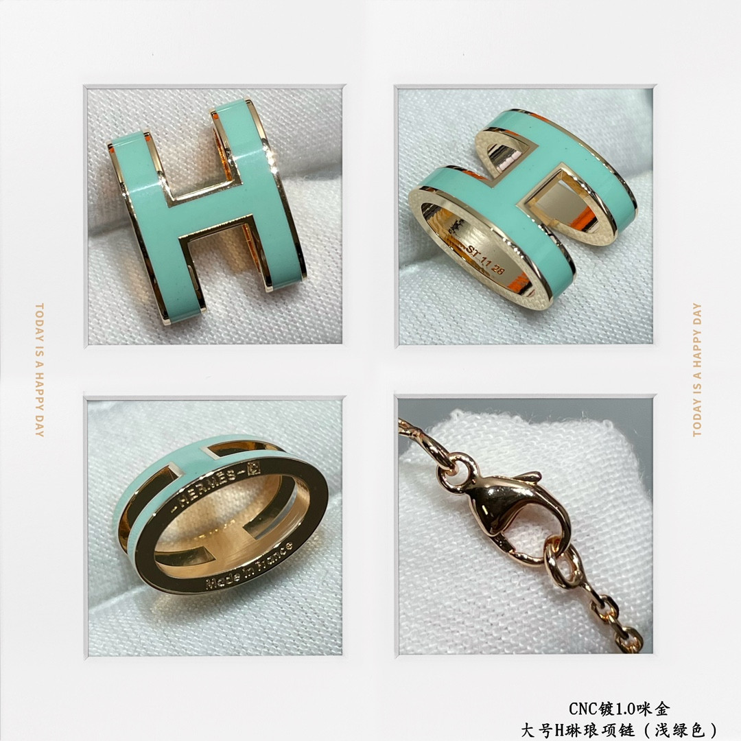 Hermès Grand H Linglong Necklace