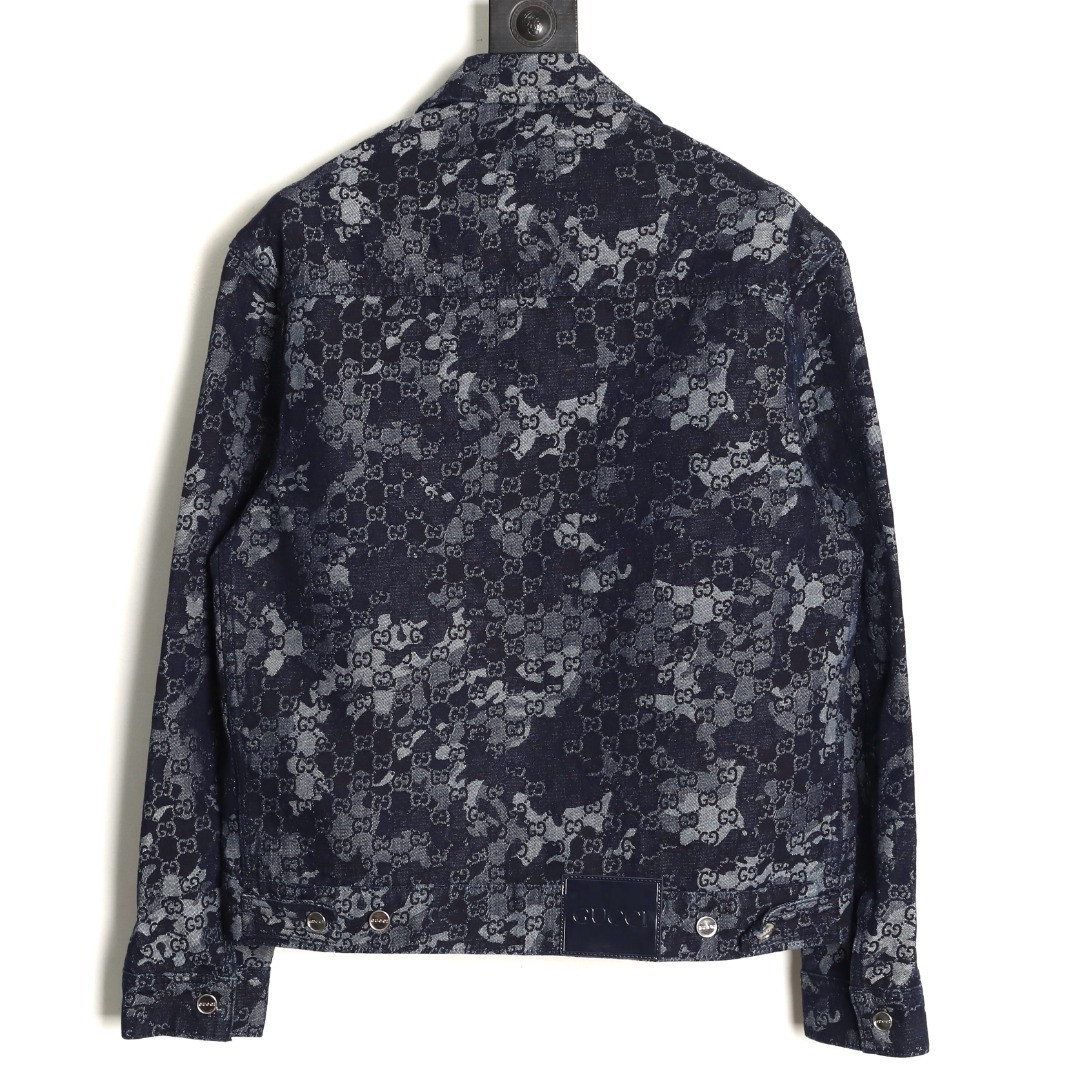 G*u*i guc denim coats suit