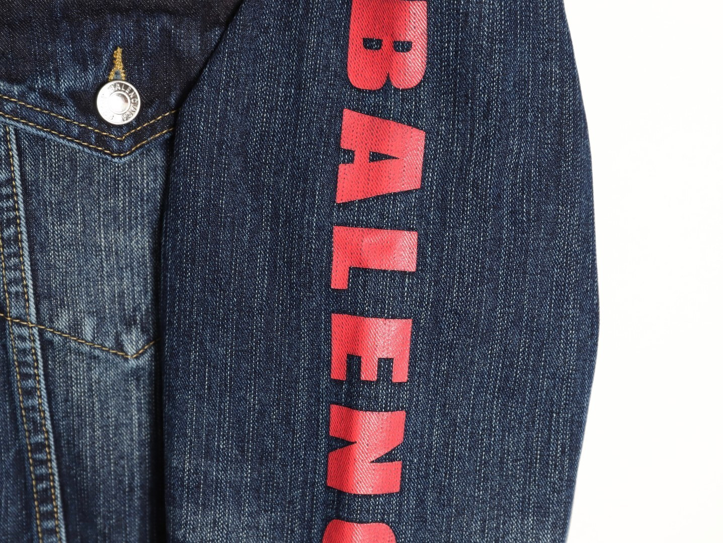 Ba*len*cia*ga denim coats