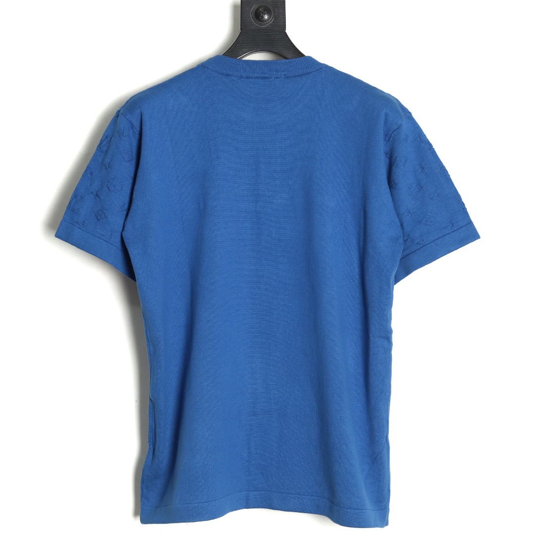 l0*is V*t0n lv 25fw knitting short-sleeved