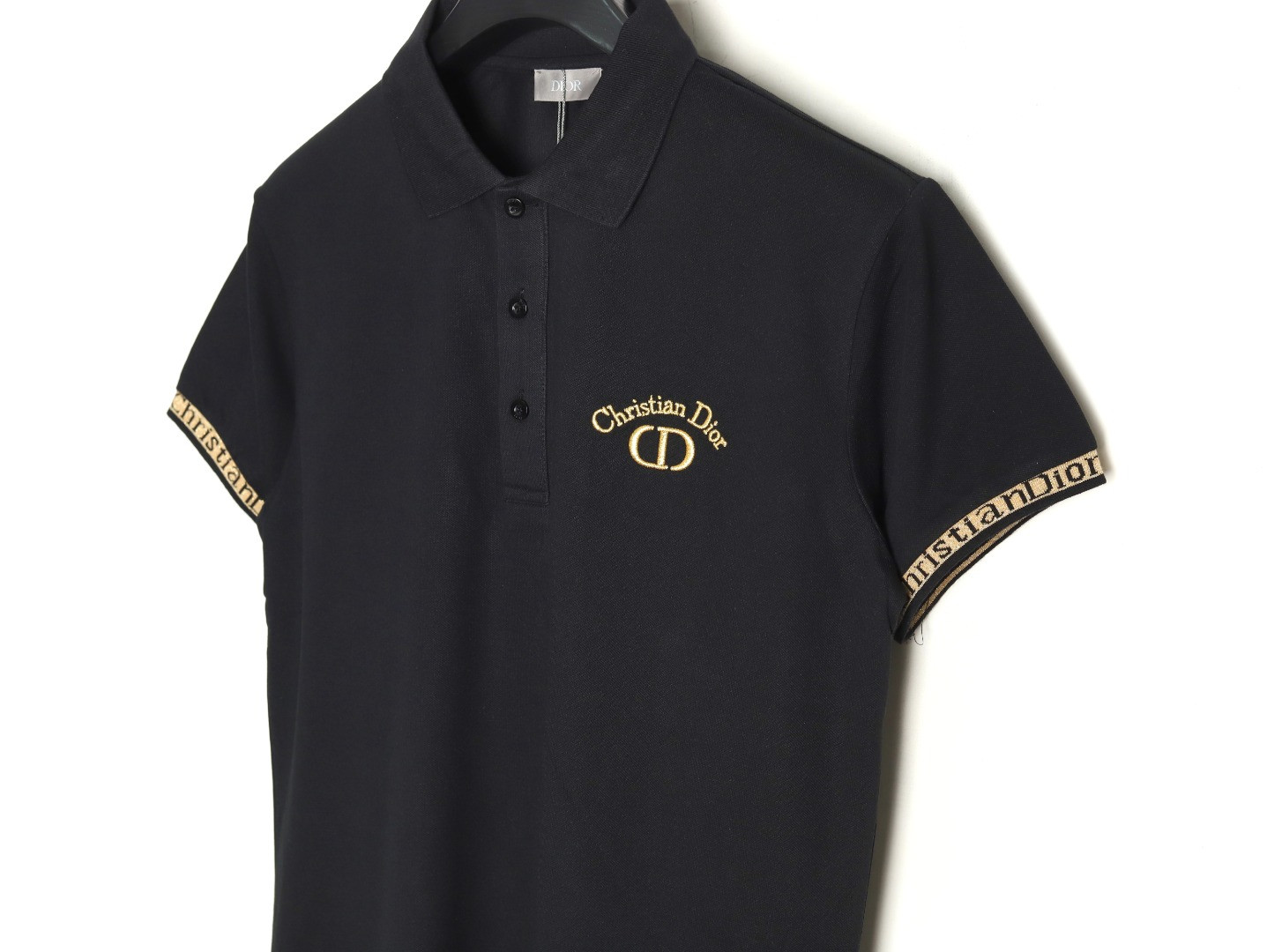 D*or 25ss short-sleeved polo shirt
