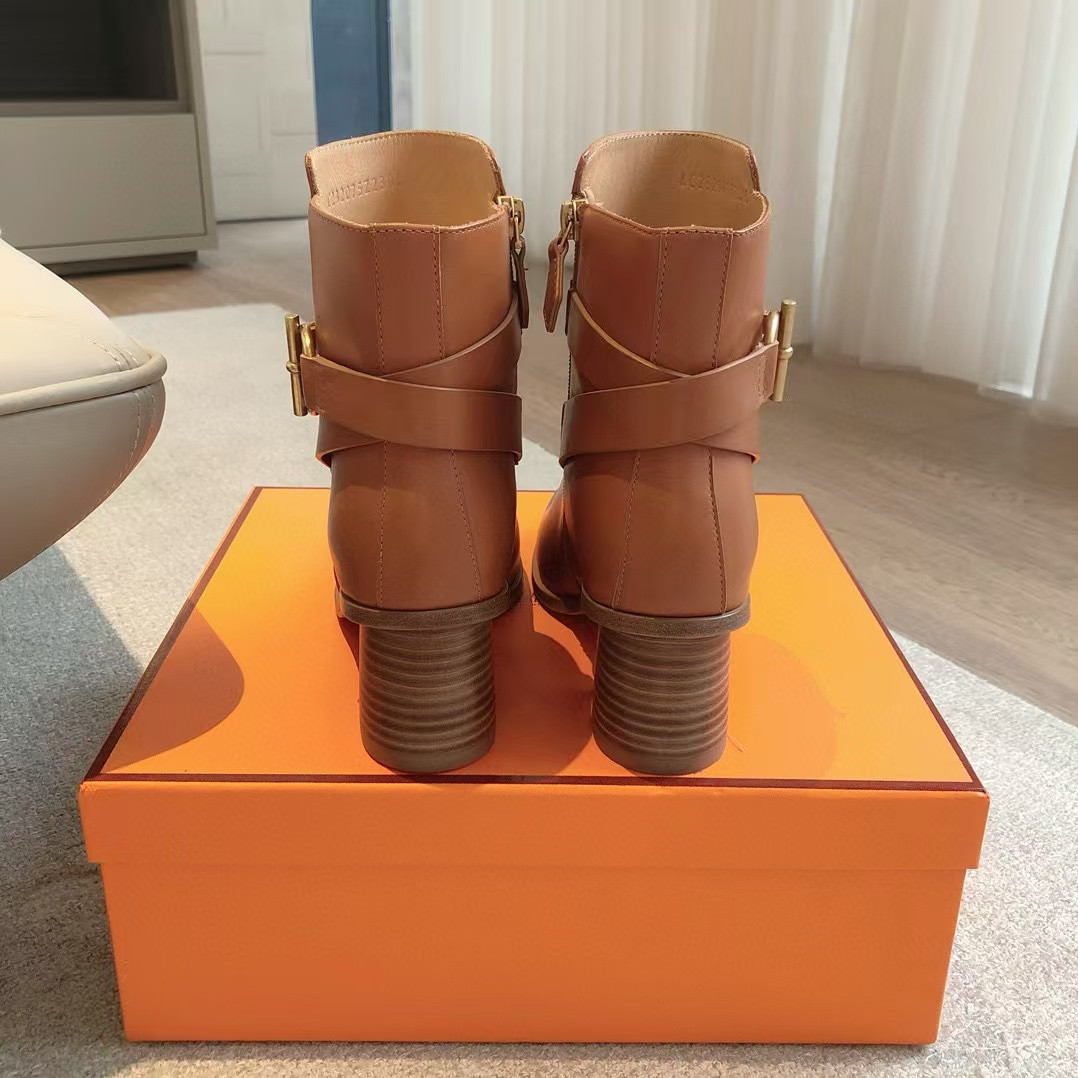UA Hermès Jill 60 ankle boots
