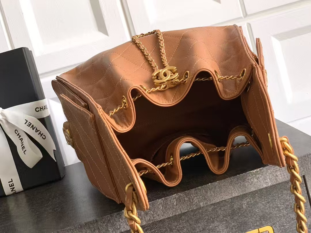 Ch*el 25c bucket bag 26x30x14cm