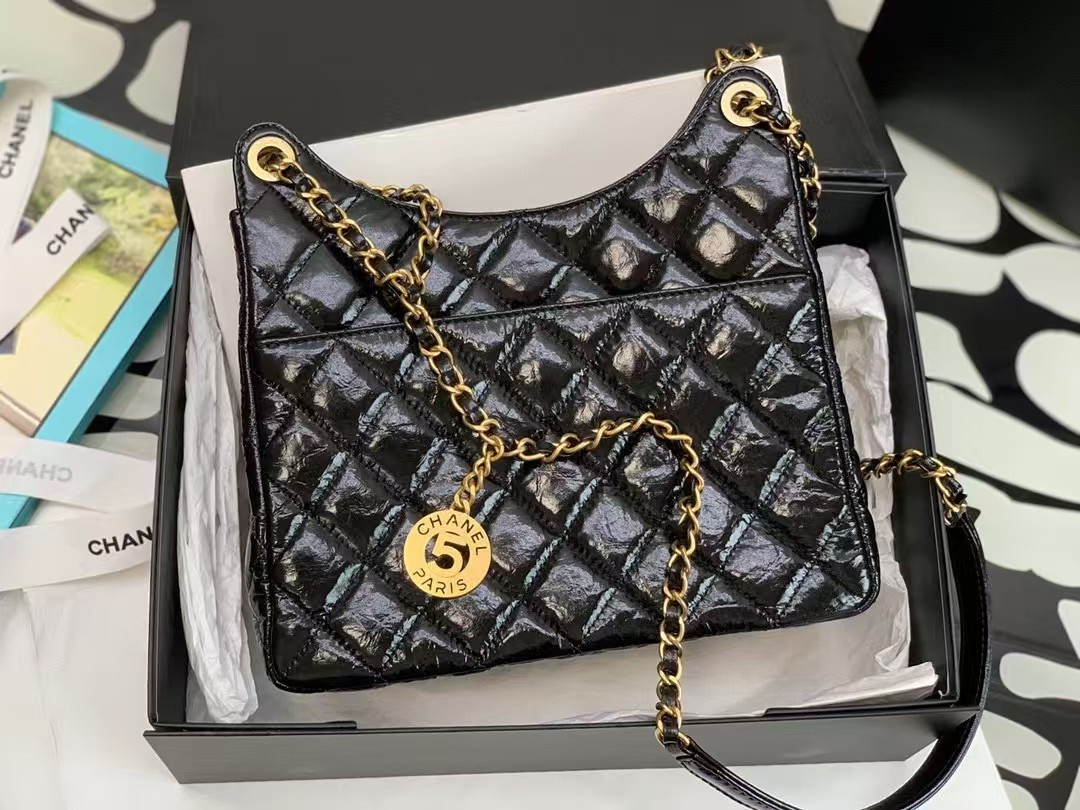 Ch*el hobo bag 21.5×22.5×7cm