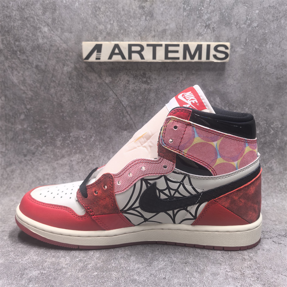 UA Jordan 1 Retro High OG Spider-Man Across the Spider-Verse