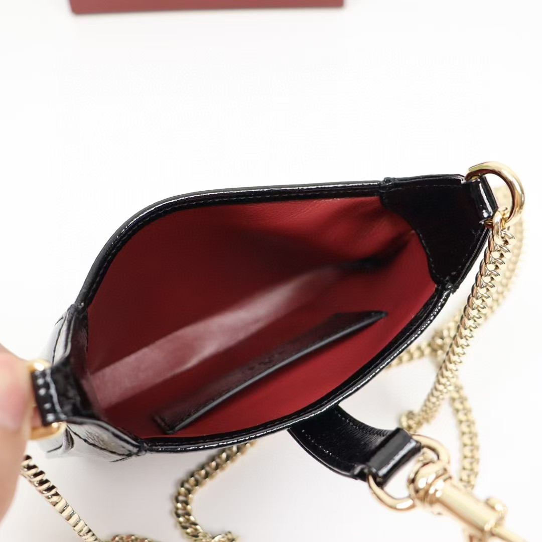 G*u*i jackie notte mini bag 7.7"w x 7.1"h x 1.4"d