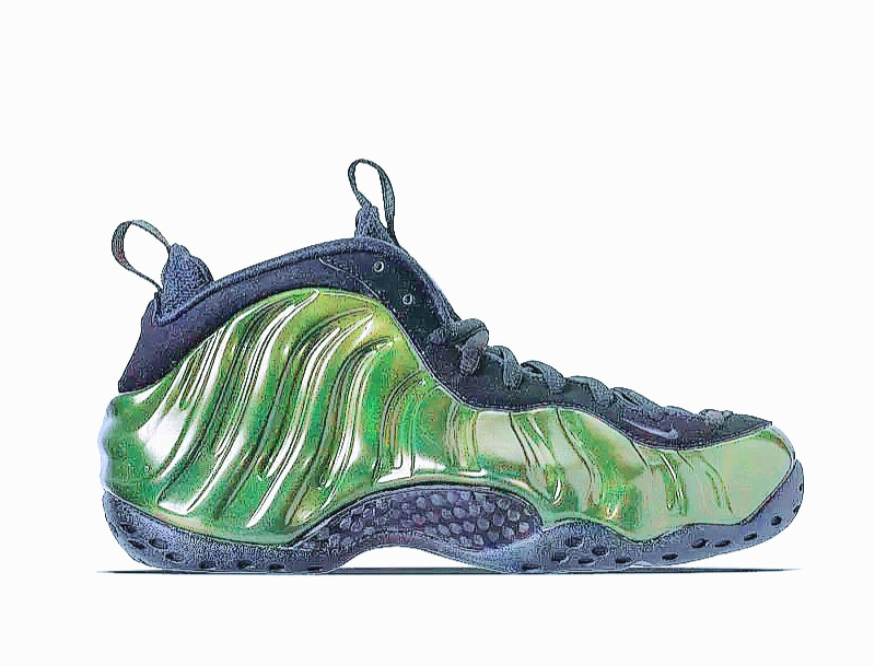 Nike Air Foamposite One "Metallic Green"