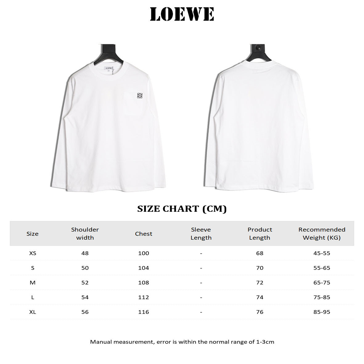 L0ew* long-sleeved t-shirt