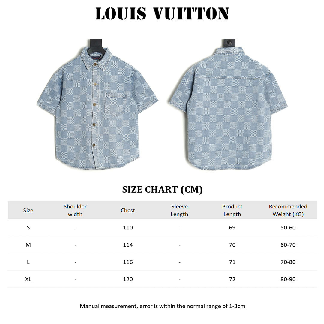 l0*is V*t0n lv short-sleeved shirts