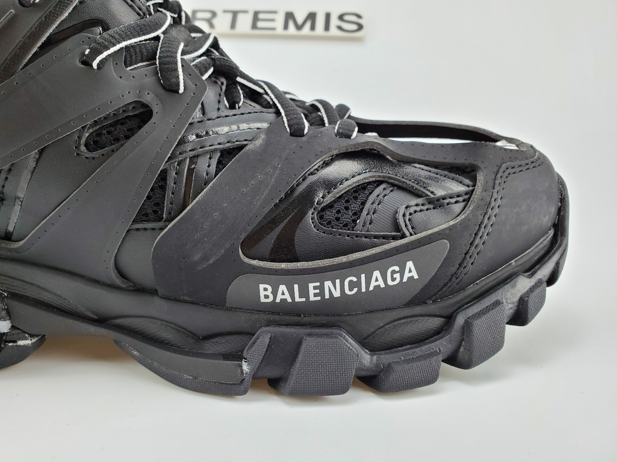 Balenciga Track LED trainers 3.0 Black