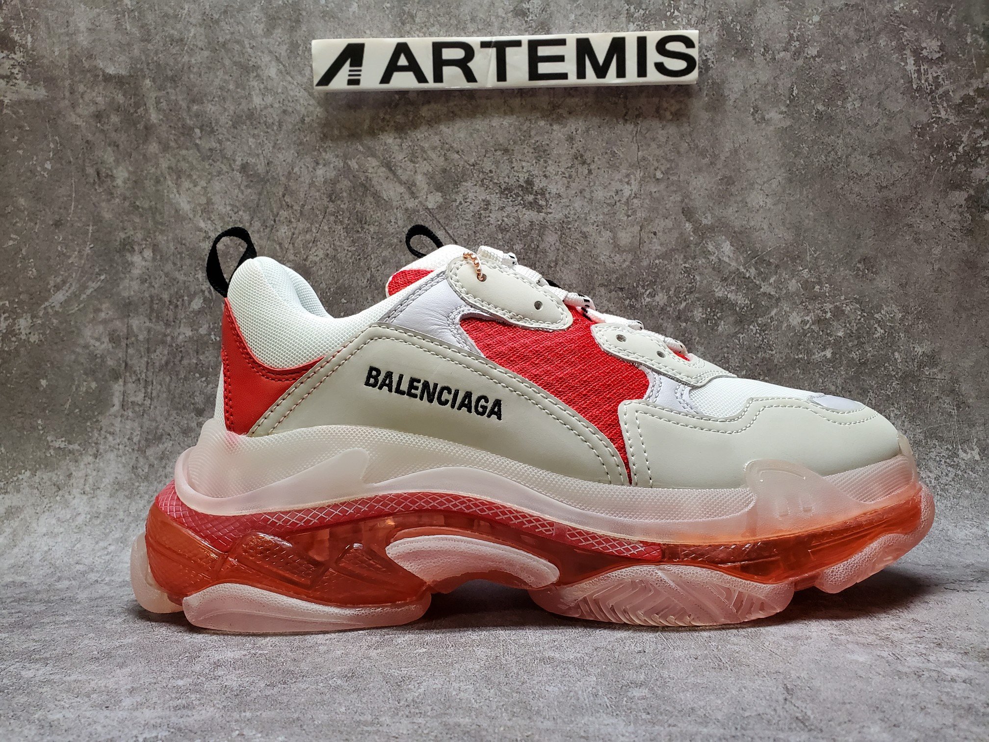 Balenciga Triple S Vermillon