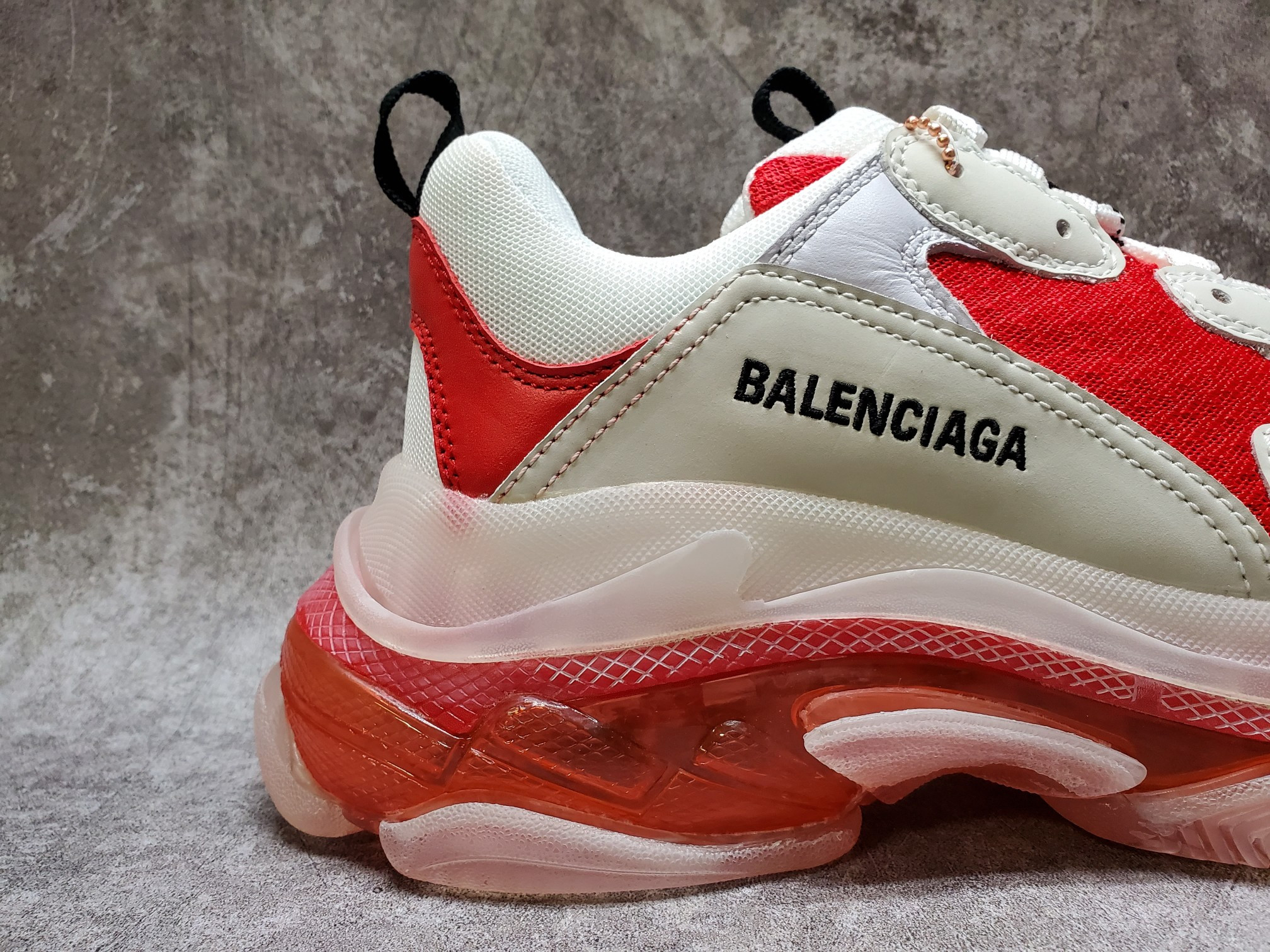 Balenciga Triple S Vermillon
