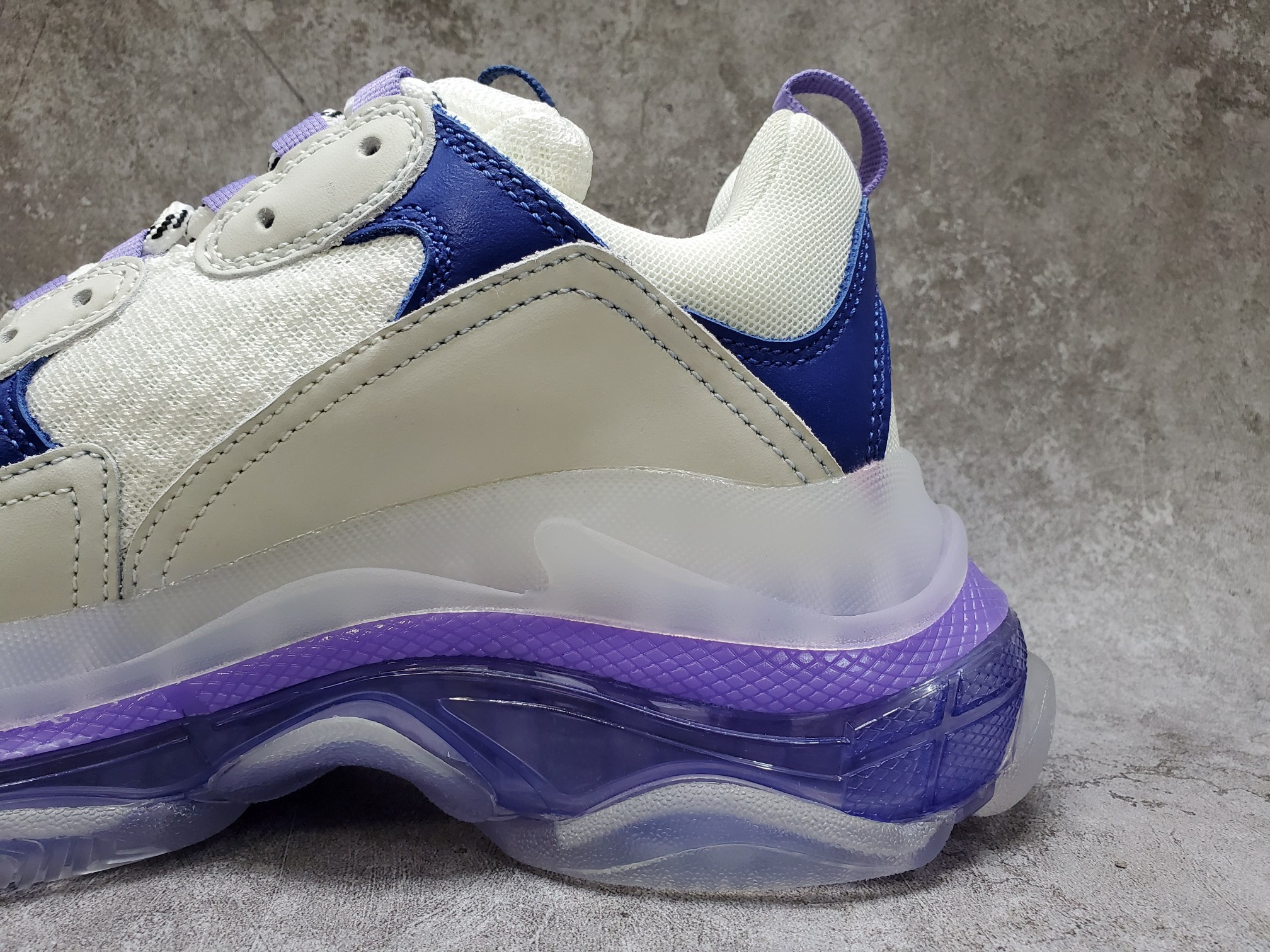 Balenciga Triple S White Purple