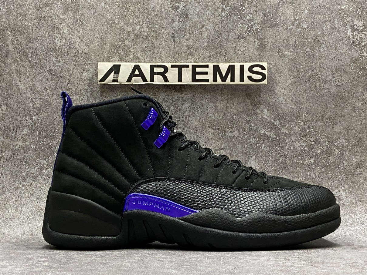 Air Jordan 12 Retro Black Dark Concord