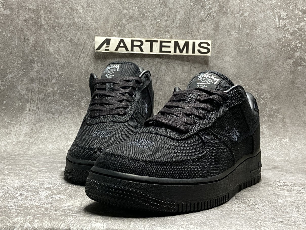 Nike Air Force 1 Low Stussy Black