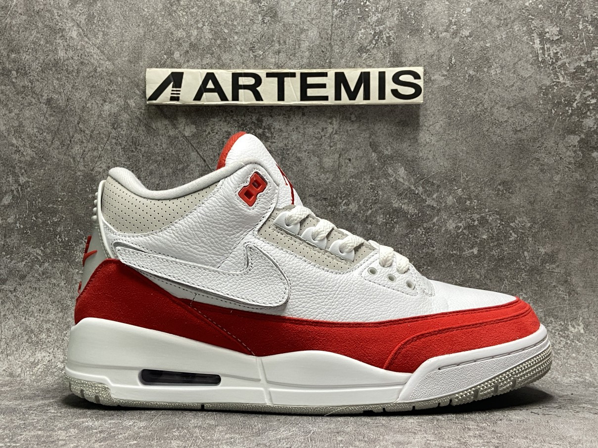 Air Jordan 3 Retro Tinker Air Max 1 White - University Red