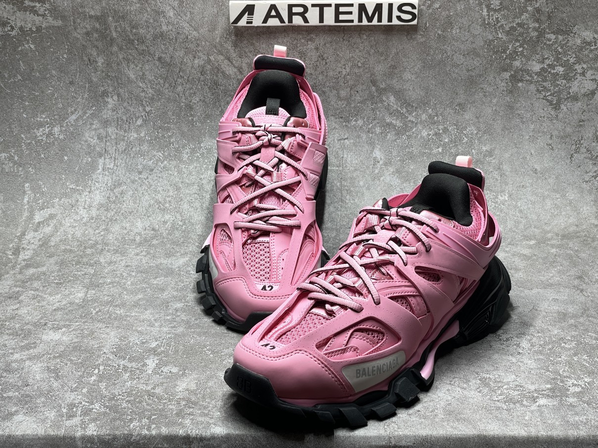 Balenciga Track 3 Pink Black