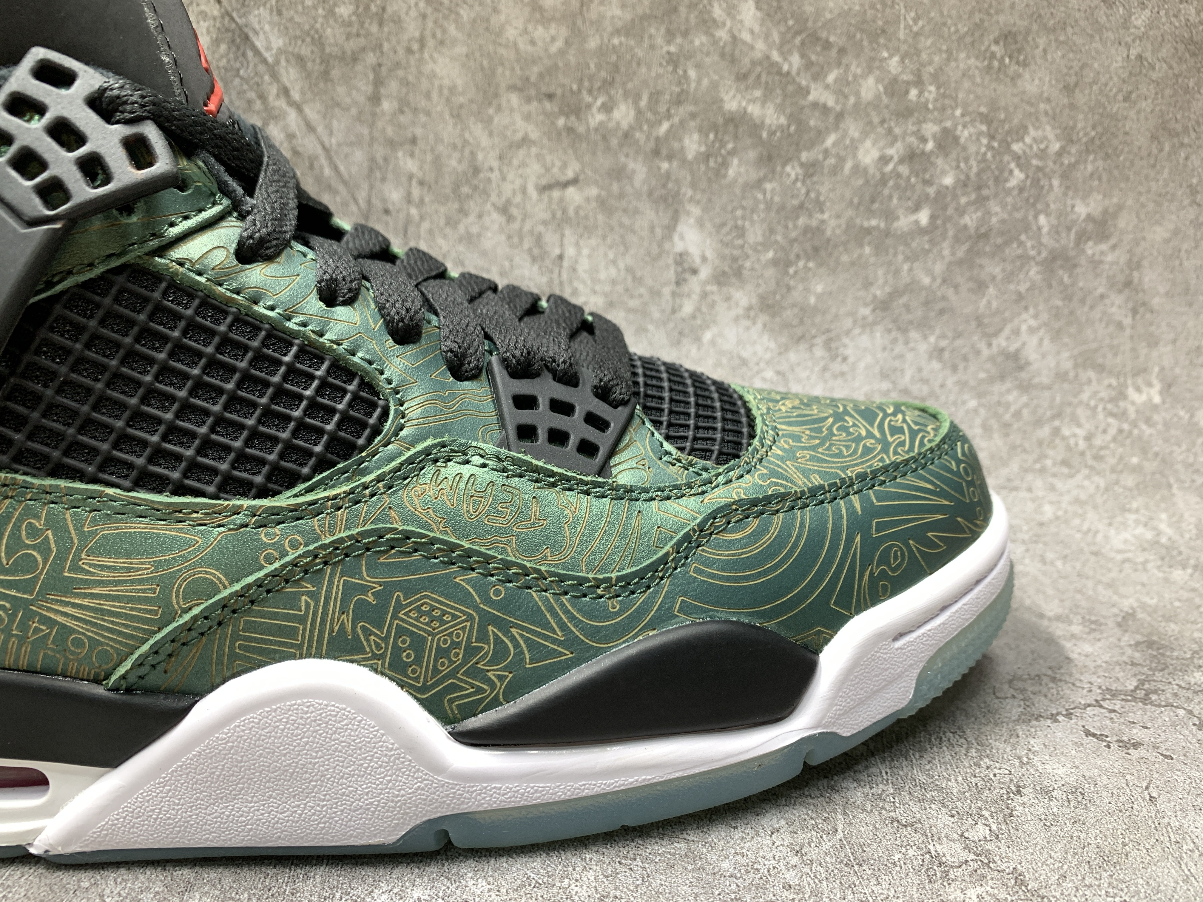 Air Jordan 4 Retro Laser Green