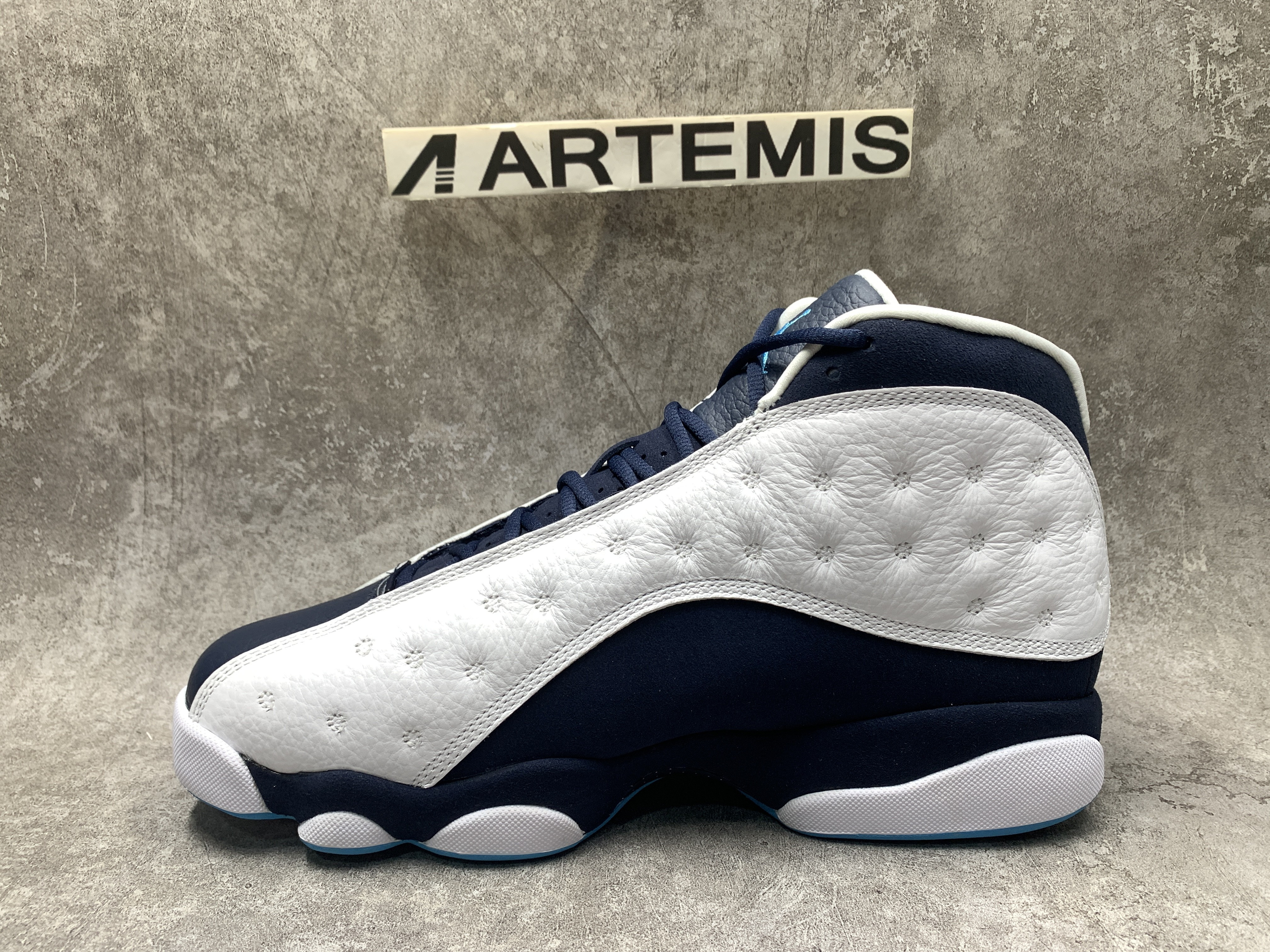 Jordan 13 Retro Obsidian Powder Blue White