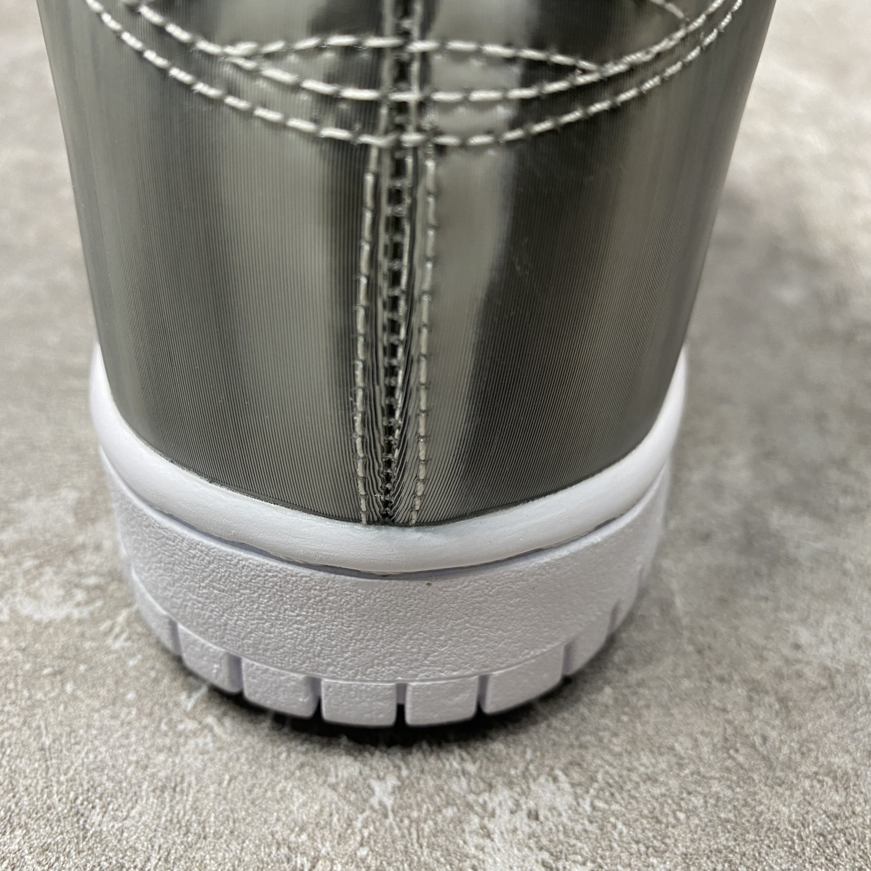 Nike Dunk High CLOT Metallic Silver