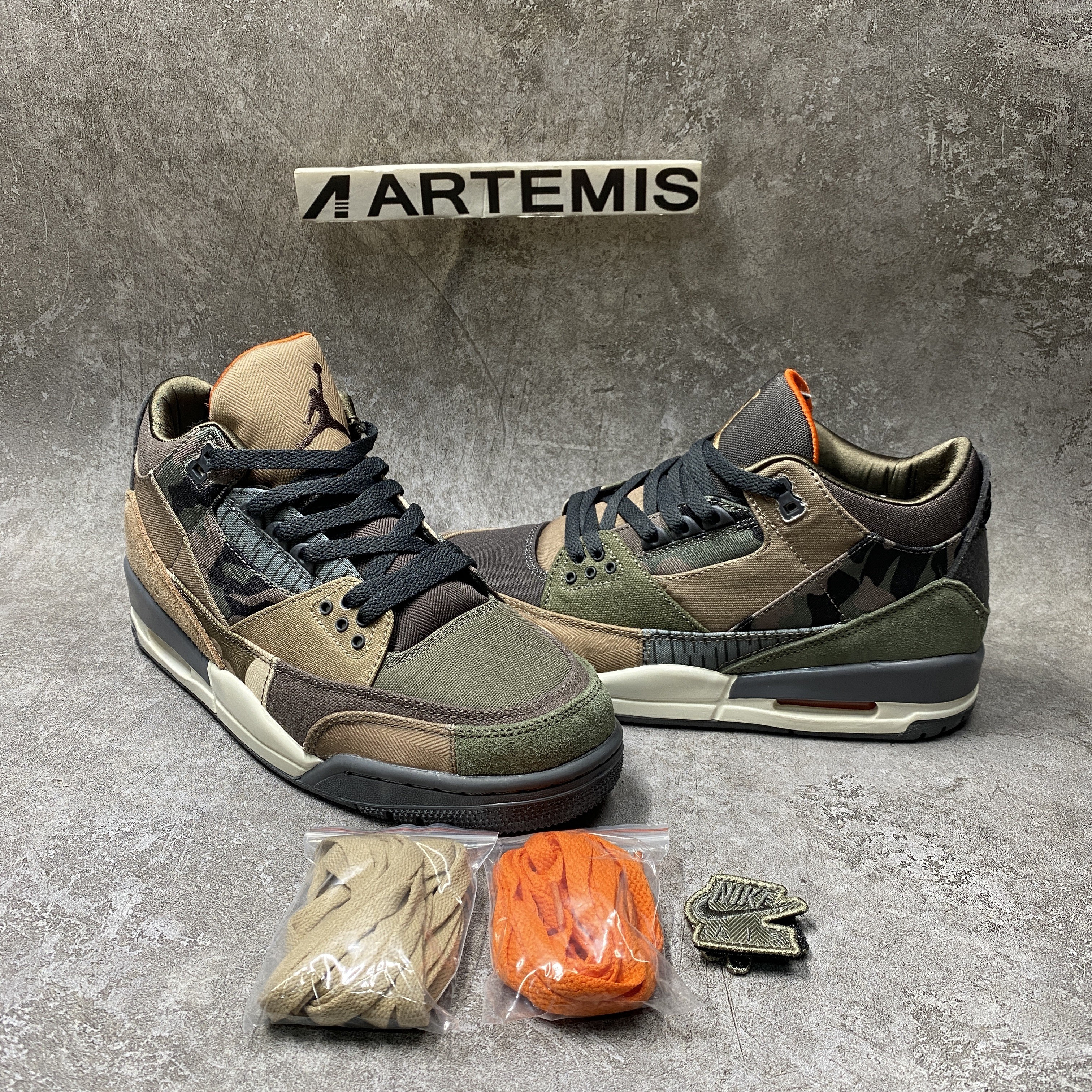 Air Jordan 3 Retro Patchwork Camo