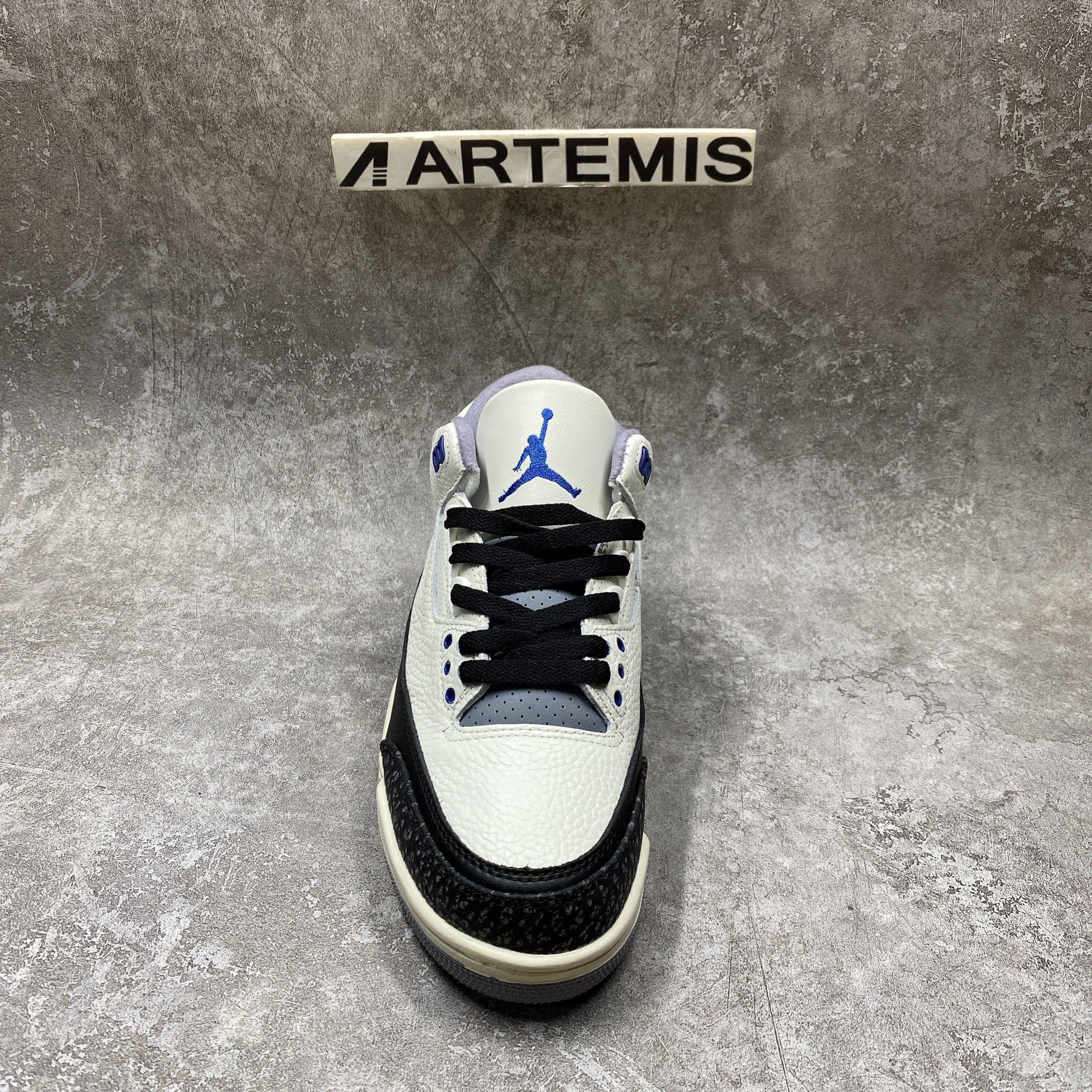 Air Jordan 3 Retro UNC White Black Blue Yellow