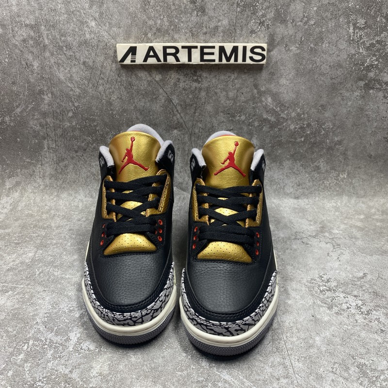 Air Jordan 3 Retro Black Gold