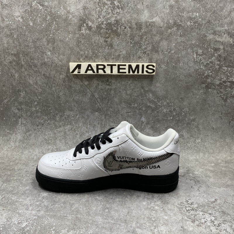 1V x Nike Air Force 1 Low By Virgil Abloh White Black