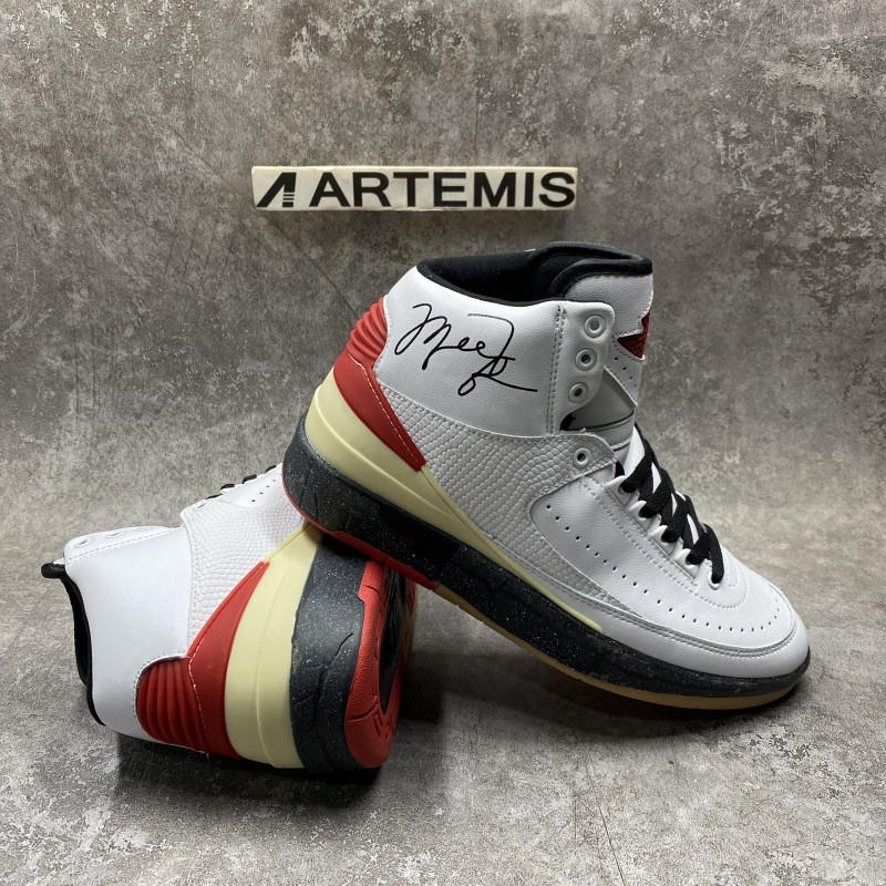 Air Jordan 2 Retro Low Sp Off-White White Red