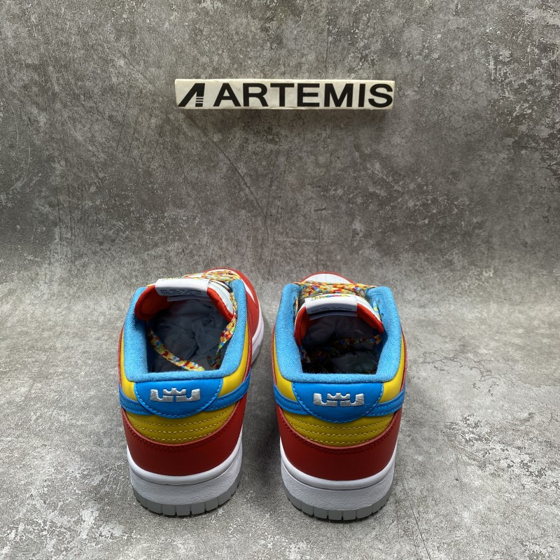 Nike Dunk Low QS LeBron James Fruity Pebbles