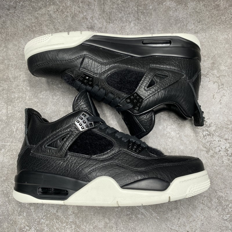 Air Jordan 4 Retro Pony Hair Black