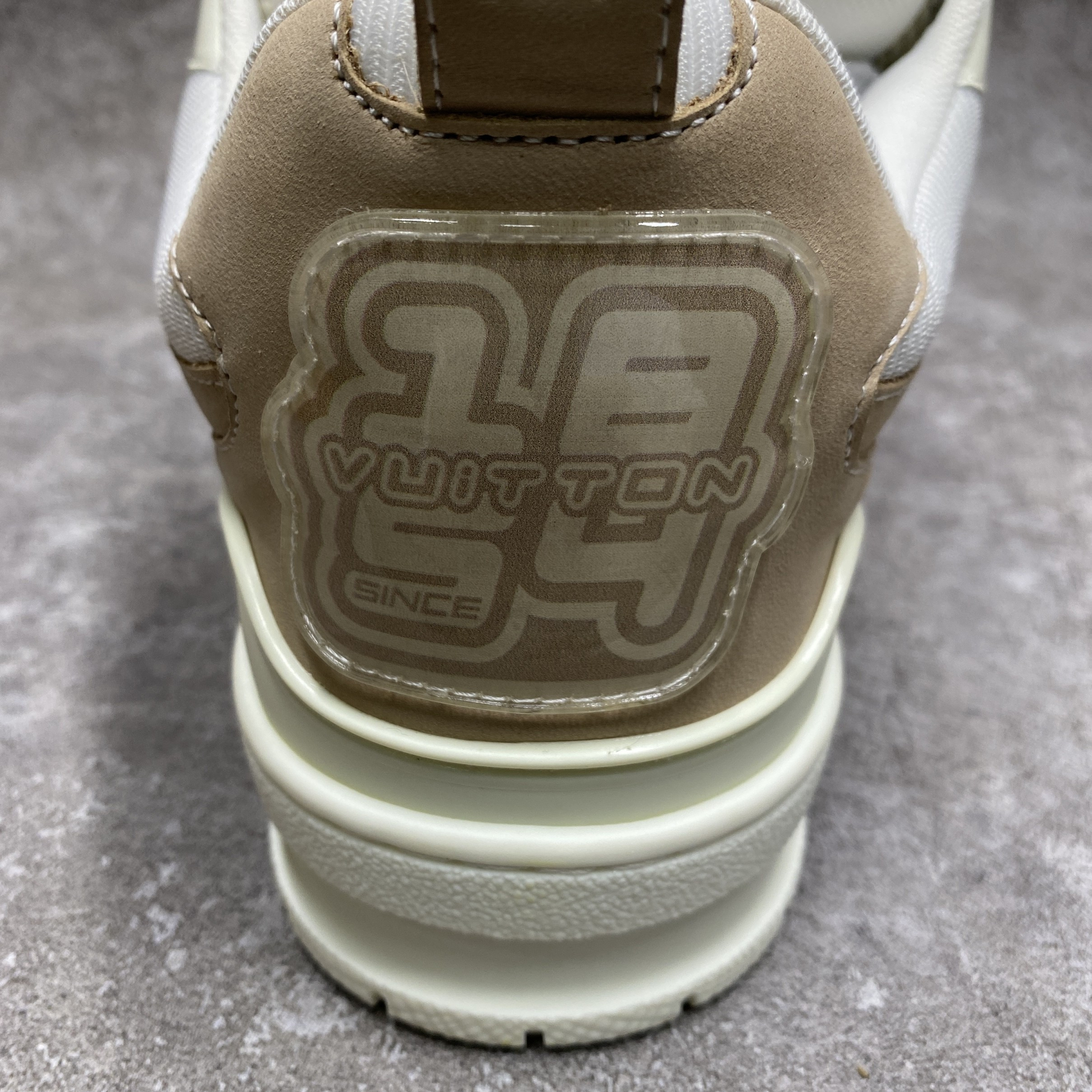 LV Skate Sneaker in Beige