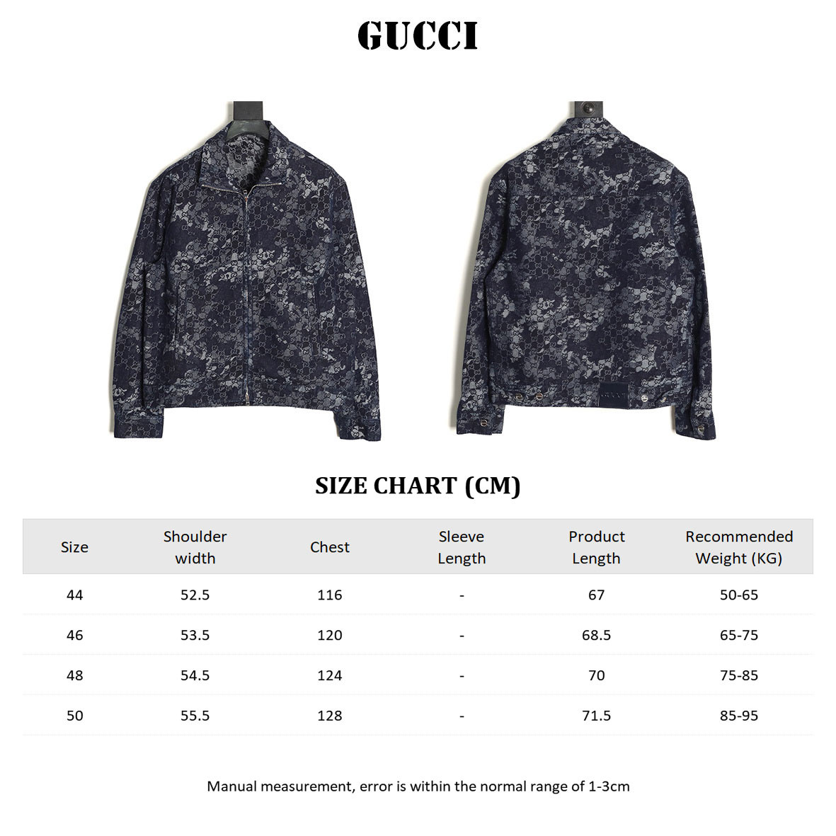 G*u*i guc denim coats suit